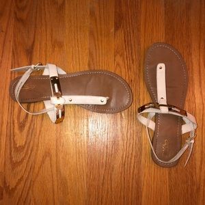 White Sandals